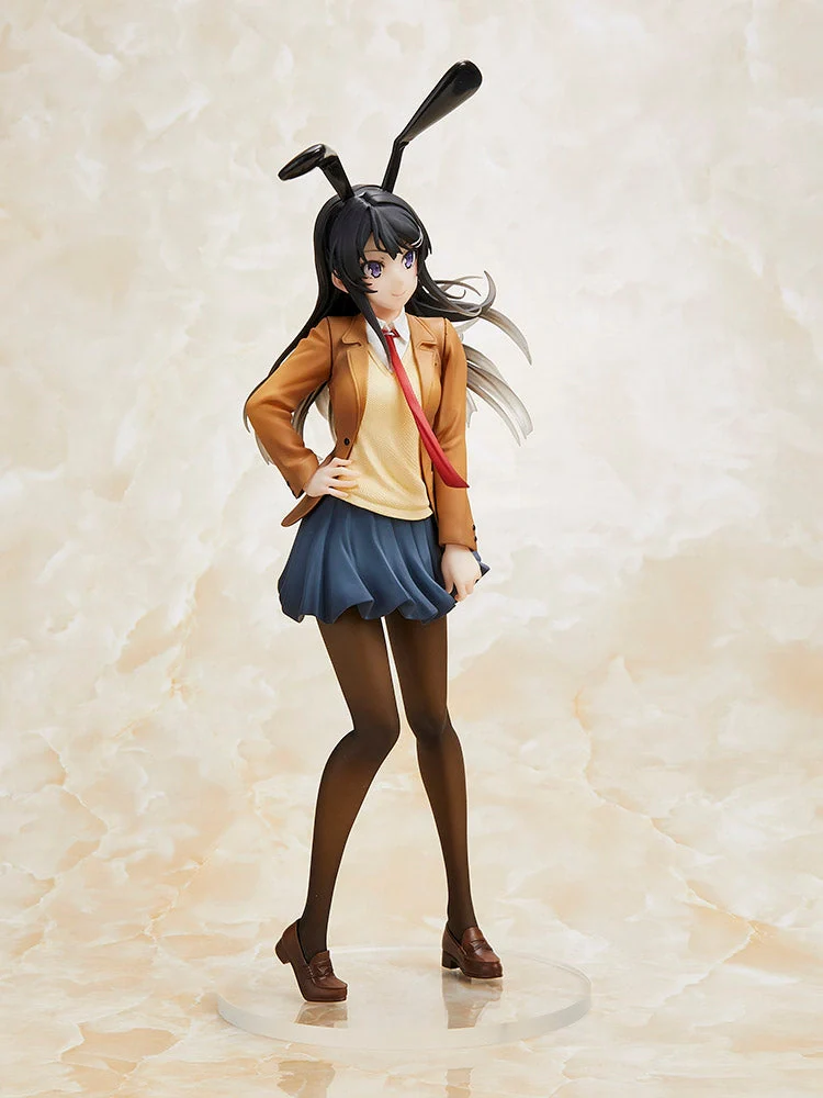 Rascal Does Not Dream of Bunny Girl Senpai - Mai Sakurajima (School Uniform/Bunny Ver.) Prize Figure Taito - Image 8