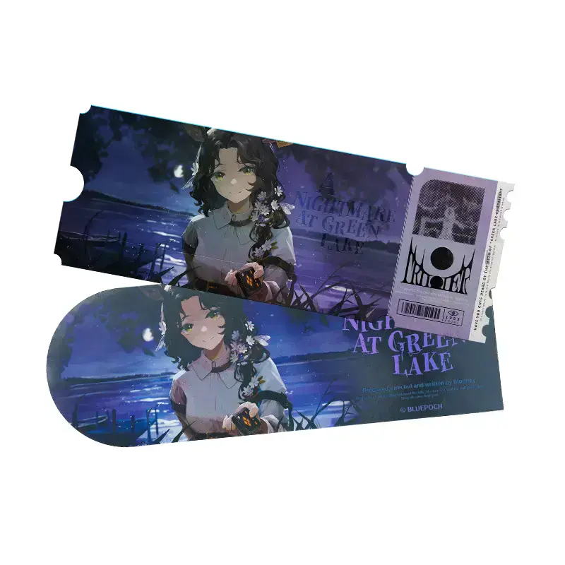 Reverse: 1999 - Green Lake Collection CG Laser Ticket Package BLUEPOCH - Image 8