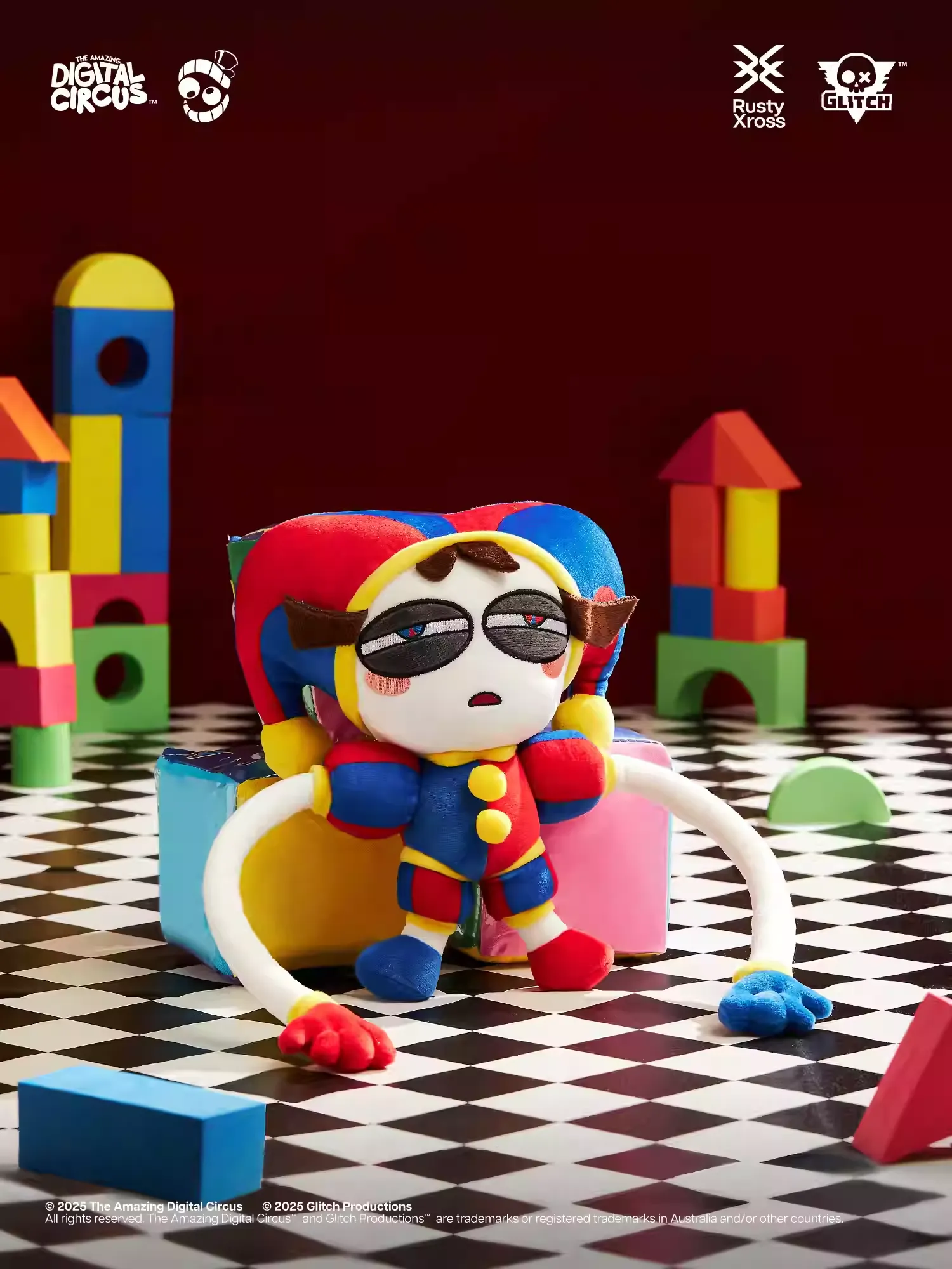 [Pre-order] TADC - Amazing Digital Circus Pomni Pulling Plushie RustyHermit