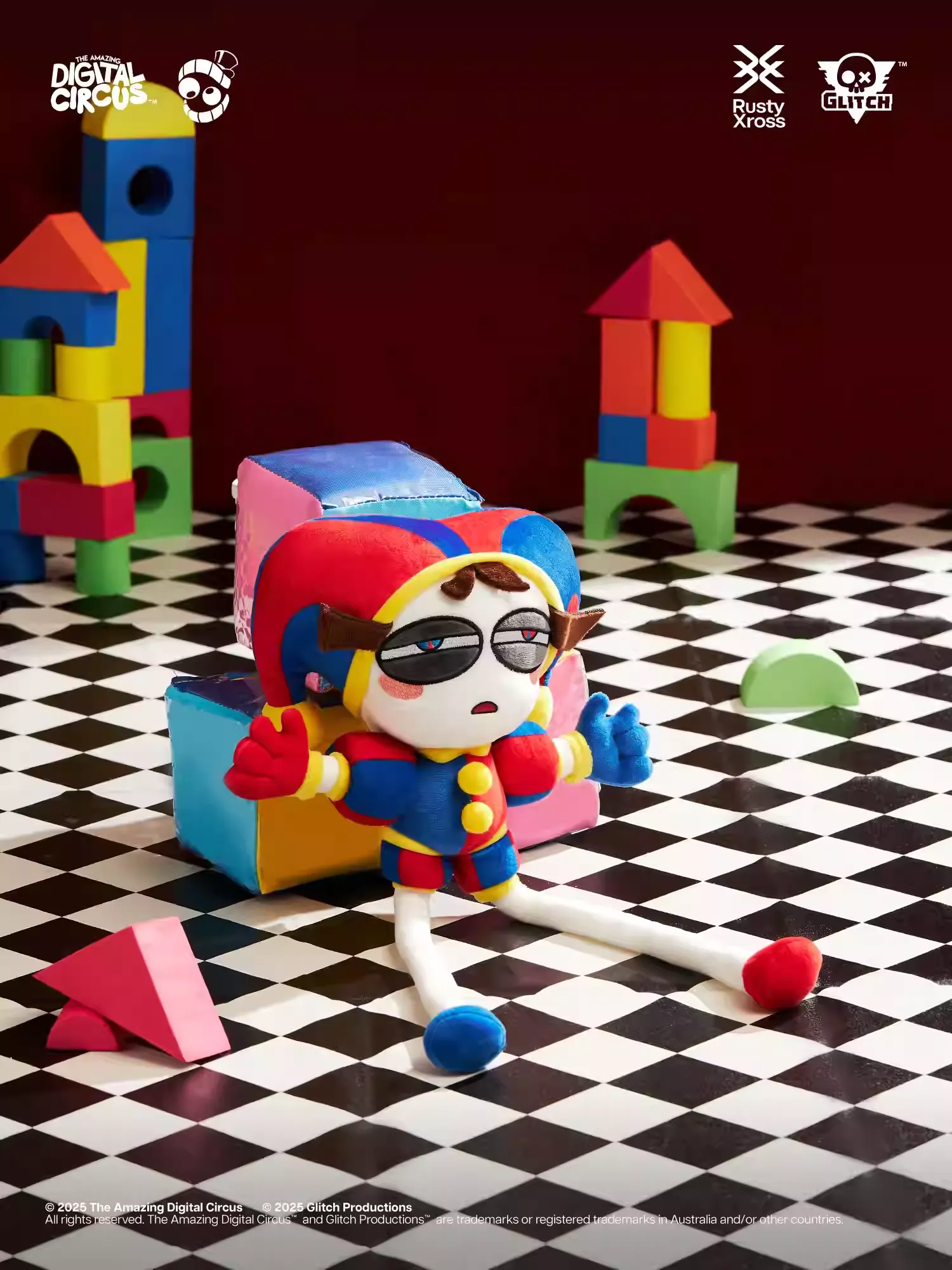 [Pre-order] TADC - Amazing Digital Circus Pomni Pulling Plushie RustyHermit - Image 3