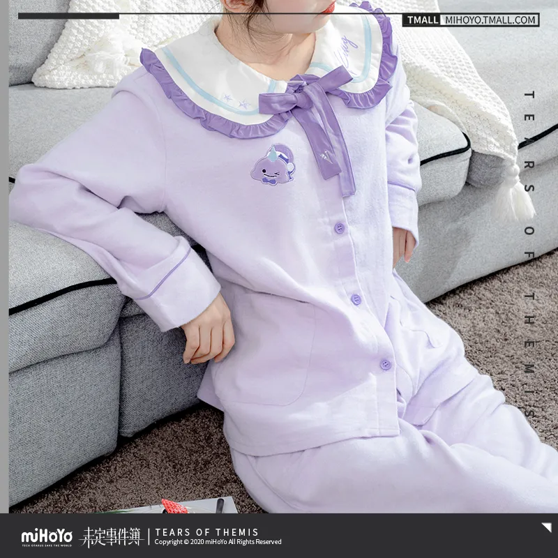 Tears of Themis - Marius von Hagen (King) Hagen Sweet Dream Series Long Sleeve Lounge Wear miHoYo - Image 3