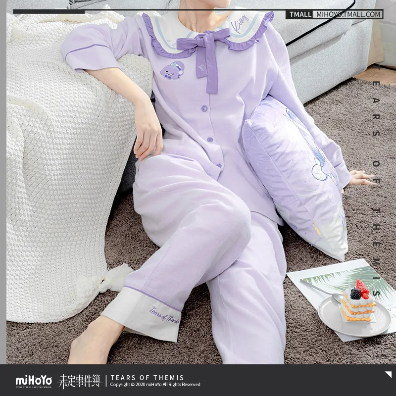 Tears of Themis - Marius von Hagen (King) Hagen Sweet Dream Series Long Sleeve Lounge Wear miHoYo - Image 4