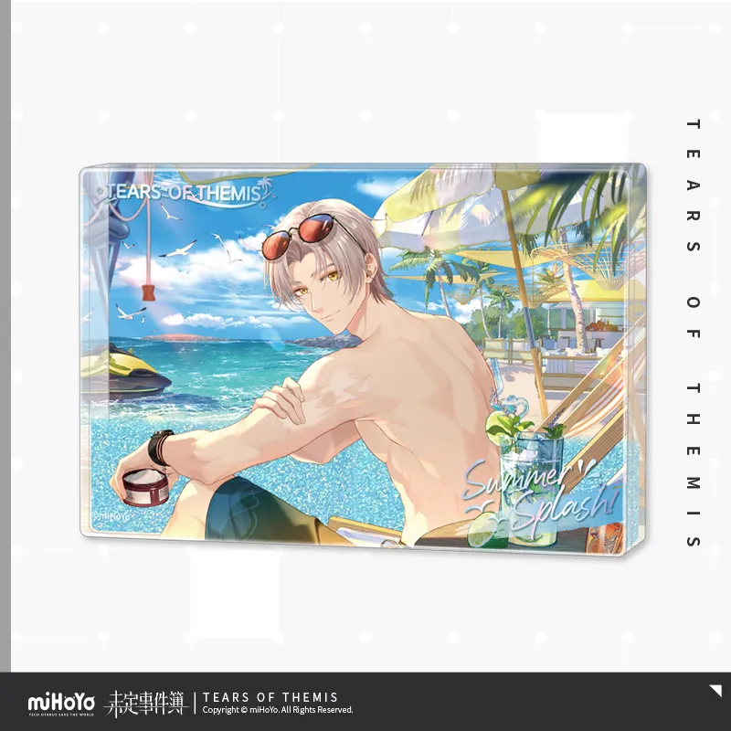 Tears of Themis - Summer Splash Series Quicksand Acrylic Block miHoYo - Image 5