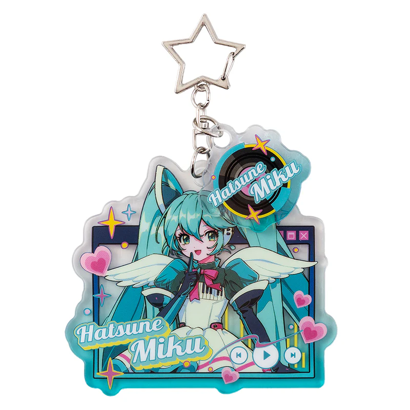 Vocaloid - Wings of the Synthwave Series Acrylic Keychain Moeyu - Image 5