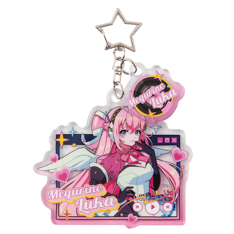 Vocaloid - Wings of the Synthwave Series Acrylic Keychain Moeyu - Image 7