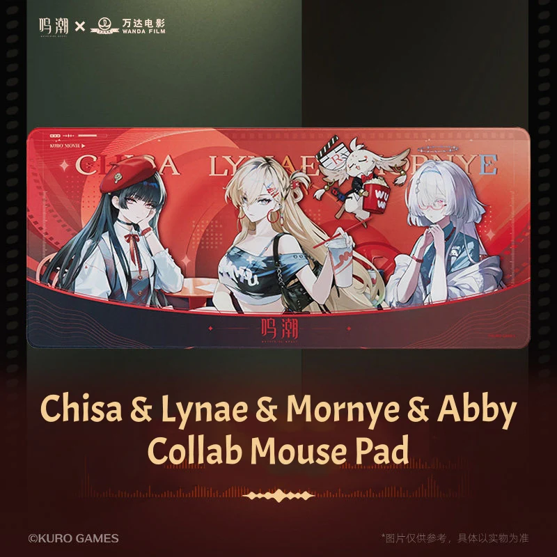 Wuthering Waves - Chisa & Lynae & Mornye & Abby Collab Mouse Pad KURO GAMES