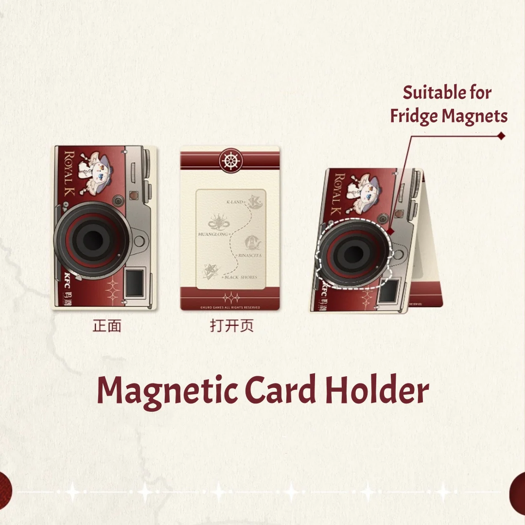Wuthering Waves - Collab Magnetic Card Holder & Fridge Magnet Set KURO GAMES - Image 2