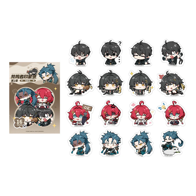 Wuthering Waves - Resonator Theme Chapter 2 Sticker Pack KURO GAMES - Image 2