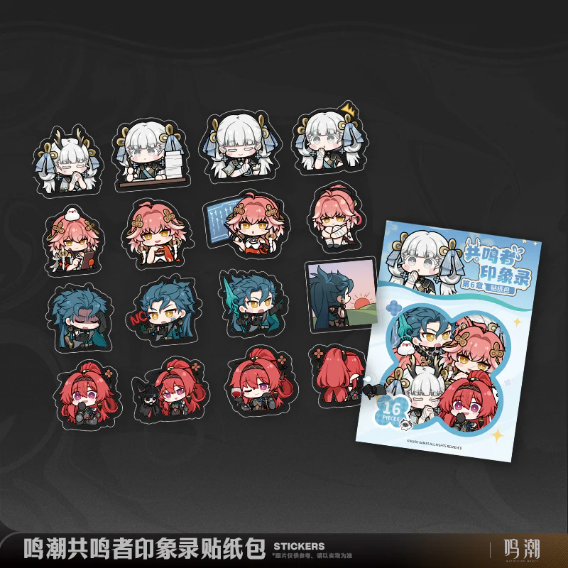 Wuthering Waves - Resonator Theme Chapter 6 Sticker Pack KURO GAMES