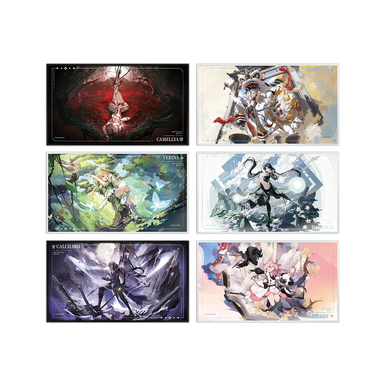 Wuthering Waves - Resonator Themed Splash Art Embossed Colored Paper KURO GAMES - Image 10