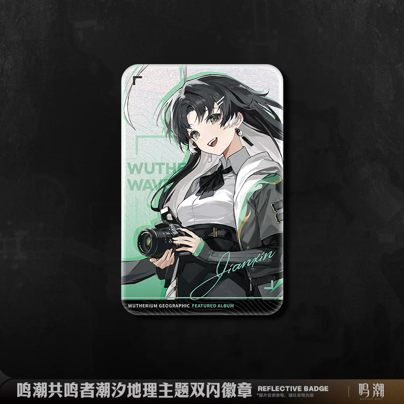 Wuthering Waves - Wutherium Geographic Series Reflective Badge KURO GAMES - Image 8